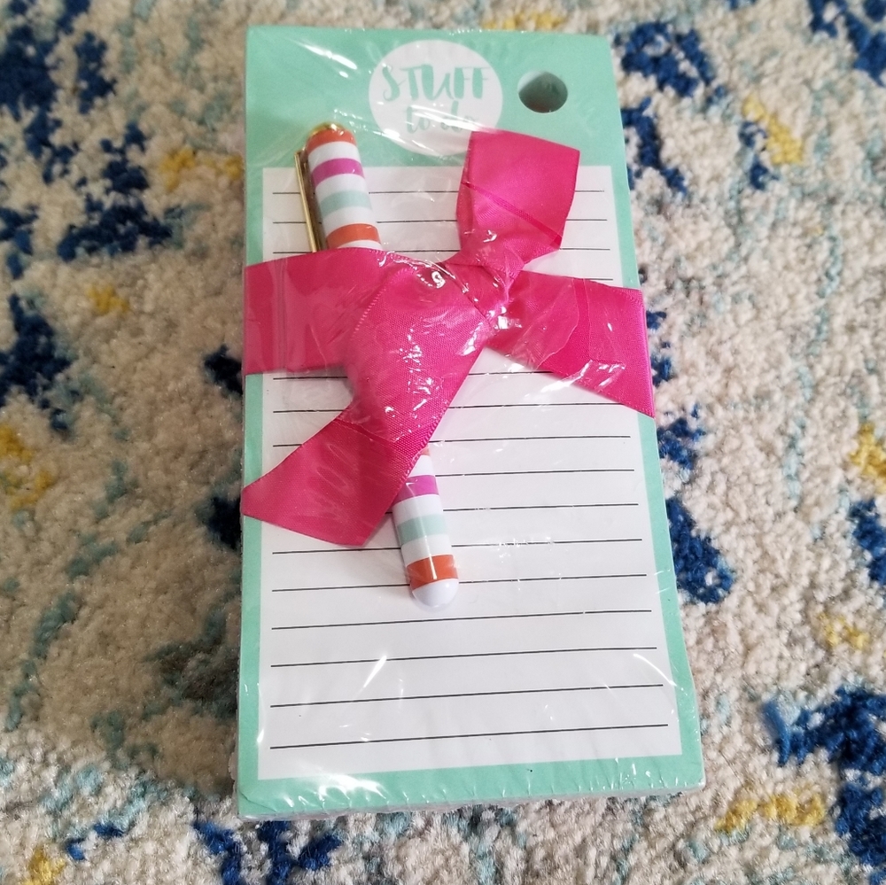 Office Depot To Do List Gift Set Of 3 Pads & Pen